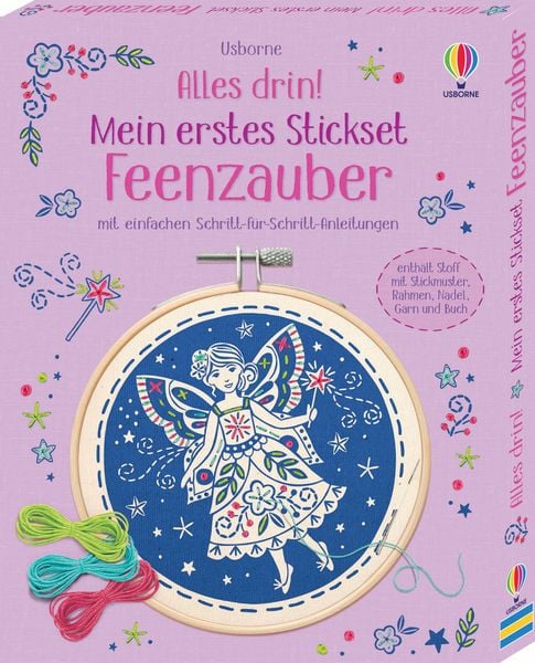 Produktbild: Alles drin! Mein erstes Stickset: Feenzauber
