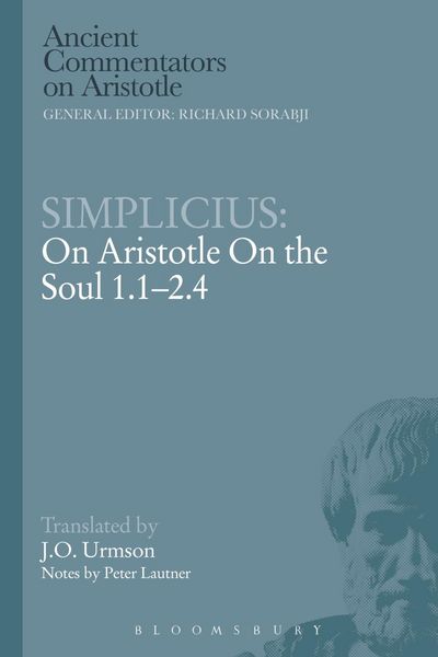 Produktbild: Simplicius: On Aristotle On the Soul 1.1-2.4