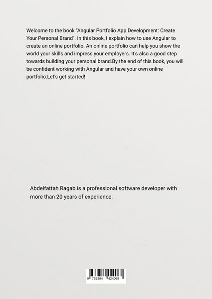 Produktbild: Angular Portfolio App Development