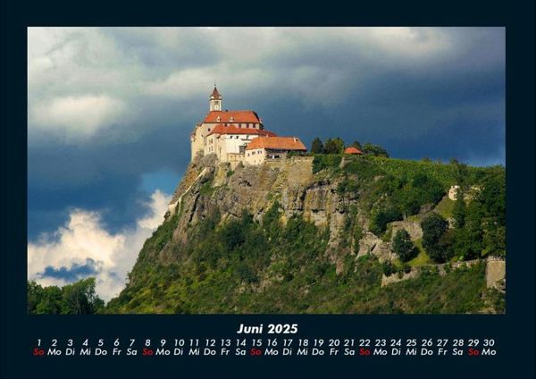 Produktbild: Bergige Welten 2025 Fotokalender DIN A4