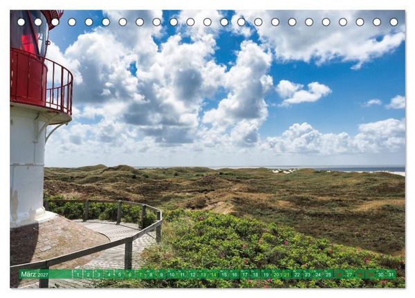 Produktbild: Amrum einfach sch&ouml;n (Tischkalender 2027 DIN A5 quer), CALVENDO Monatskalender
