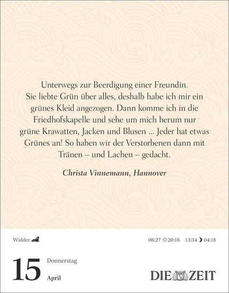 Produktbild: Was mein Leben reicher macht Tagesabrei&szlig;kalender 2027 - Gl&uuml;cksmomente f&uuml;r jeden Tag