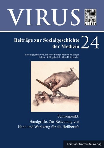 Produktbild: Handgriffe. Zur Bedeutung von Hand und Werkzeug f&uuml;r die Heilberufe