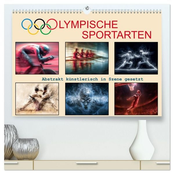 Produktbild: Olympische Sportarten (hochwertiger Premium Wandkalender 2026 DIN A2 quer), Kunstdruck in Hochglanz
