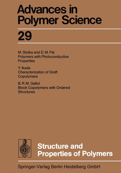Produktbild: Structure and Properties of Polymers