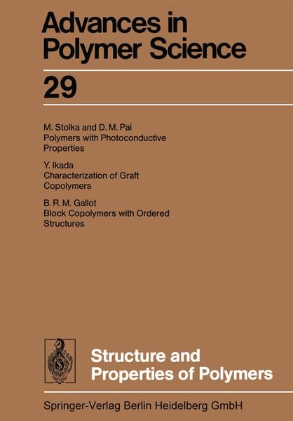 Produktbild: Structure and Properties of Polymers