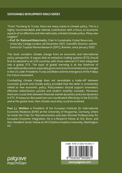 Produktbild: Global Climate Change Policy