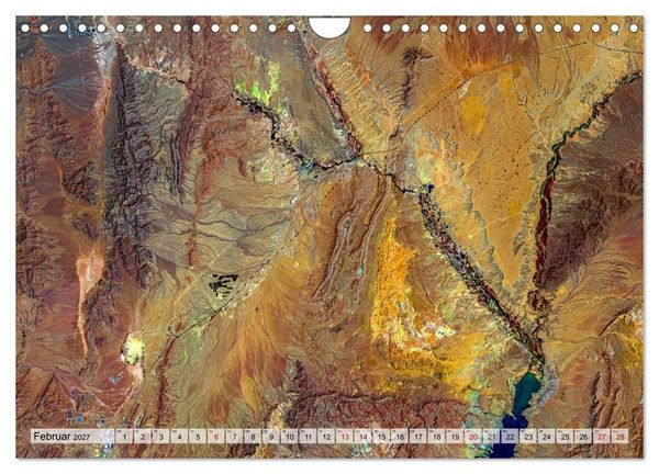Produktbild: Sensationelle Bilder Unserer Erde - Oasen W&uuml;stenst&auml;dte Millionenst&auml;dte (Wandkalender 2027 DIN A4 quer), CALVENDO Monatskalender