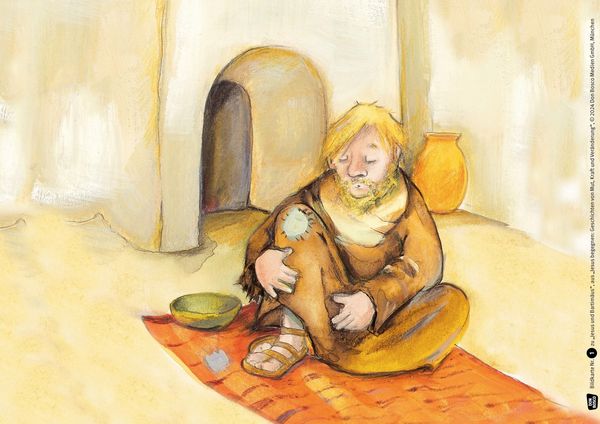 Produktbild: Jesus begegnen: Geschichten von Mut, Kraft und Ver&auml;nderung. 3 x 5 Kinderbibel-Bildkarten. Mit Arbeitsbl&auml;ttern f&uuml;r Klasse 3 und 4. Kamishibai Bildkartenset