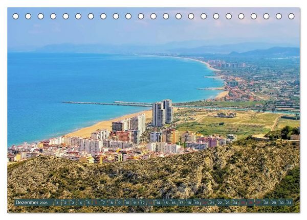 Produktbild: Costa del Azahar - Spaniens Orangenbl&uuml;tenk&uuml;ste (Tischkalender 2026 DIN A5 quer), CALVENDO Monatskalender
