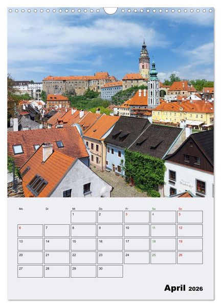 Produktbild: Tschechiens Highlights (Wandkalender 2026 DIN A3 hoch), CALVENDO Monatskalender