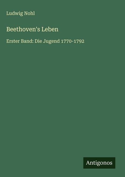 Produktbild: Beethoven's Leben