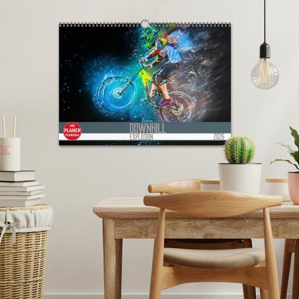 Produktbild: Downhill Explosion (Wandkalender 2026 DIN A3 quer), CALVENDO Monatskalender