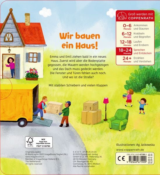Produktbild: Klapp mal! Schieb mal!: Auf der Baustelle