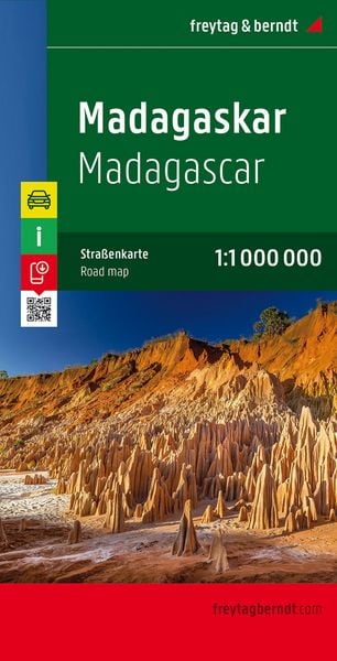 Madagaskar 1 : 1 000 000, Sonstige von , KOMPASS freytag und berndt, 9783707914139