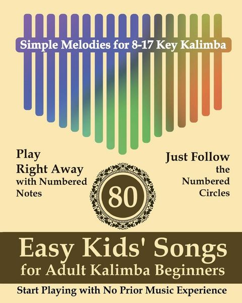 Produktbild: 80 Easy Kids' Songs for Adult Kalimba Beginners