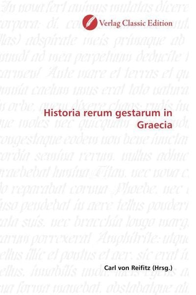 Produktbild: Historia rerum gestarum in Graecia