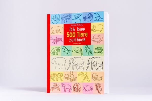 Produktbild: Ich kann 500 Tiere zeichnen. Die Zeichenschule f&uuml;r Kinder ab 8 Jahren