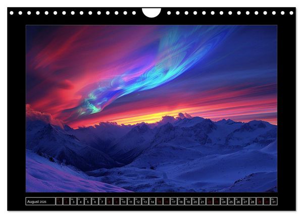 Produktbild: Spektraler Zauber (Wandkalender 2026 DIN A4 quer), CALVENDO Monatskalender