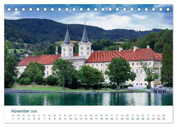 Produktbild: Sch&ouml;ner Tegernsee (Tischkalender 2026 DIN A5 quer), CALVENDO Monatskalender