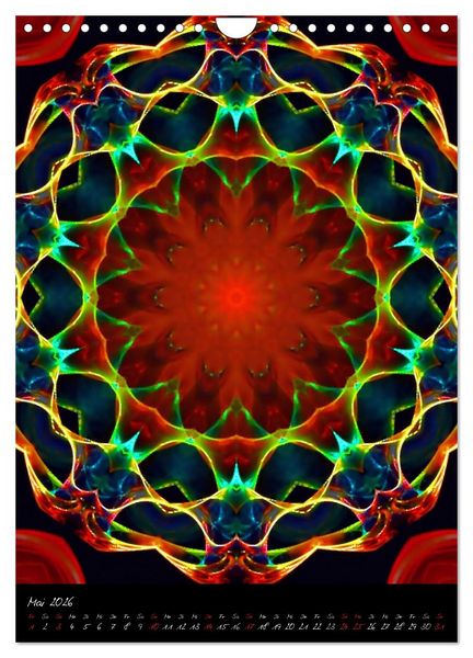 Produktbild: Mandala - Esoterik & Meditation (Wandkalender 2026 DIN A4 hoch), CALVENDO Monatskalender
