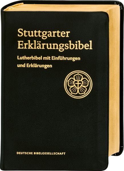 Produktbild: Stuttgarter Erkl&auml;rungsbibel. Kompaktausgabe Ledereinband mit Goldschnitt