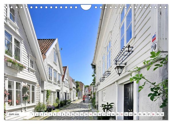 Produktbild: Sommer in Stavanger vom Frankfurter Taxifahrer Petrus Bodenstaff (Wandkalender 2026 DIN A4 quer), CALVENDO Monatskalender