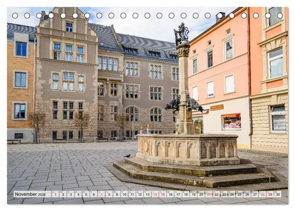 Produktbild: Rudolstadt Impressionen (Tischkalender 2026 DIN A5 quer), CALVENDO Monatskalender