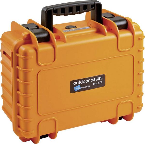 Produktbild: B & W International Outdoor Koffer outdoor.cases Typ 3000 32.6 l (B x H x T) 365 x 295 x 170 mm Orange 3000/O/SI