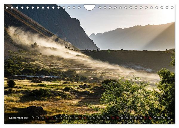Produktbild: Auf der Seidenstra&szlig;e durch das Pamir-Gebirge (Wandkalender 2027 DIN A4 quer), CALVENDO Monatskalender