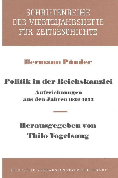 Produktbild: Politik in der Reichskanzlei