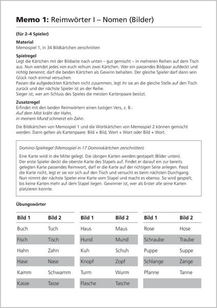 Produktbild: Sprachspiele zum Grundwortschatz