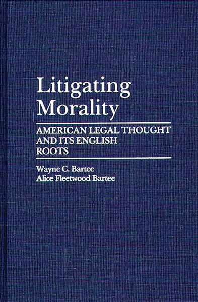 Produktbild: Litigating Morality
