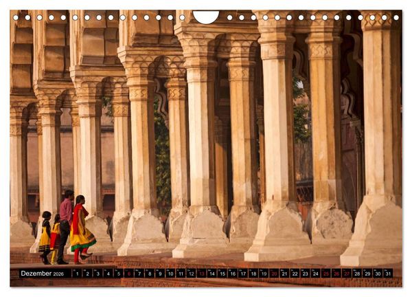 Produktbild: Indien - das goldene Dreieck, Delhi-Agra-Jaipur (Wandkalender 2026 DIN A4 quer), CALVENDO Monatskalender