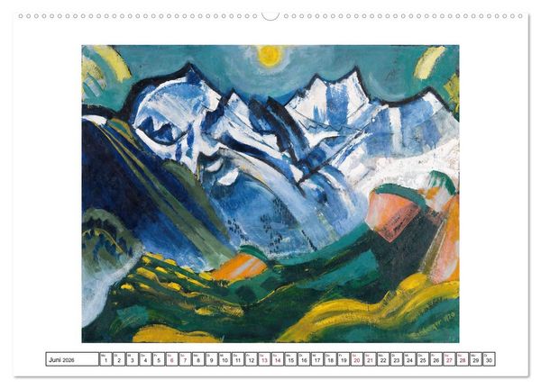 Produktbild: August Babberger (Wandkalender 2026 DIN A2 quer), CALVENDO Monatskalender