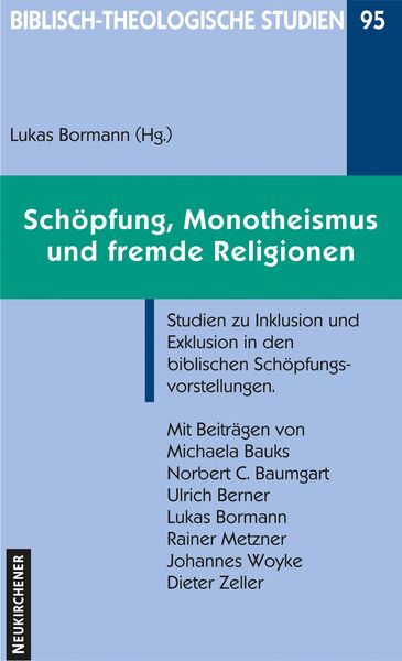 Produktbild: Sch&ouml;pfung, Monotheismus und fremde Religionen