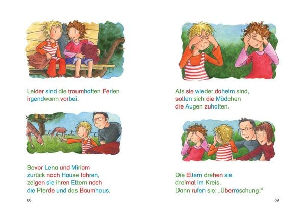 Produktbild: Lesel&ouml;wen - Das Original - Die sch&ouml;nsten Silbengeschichten von besten Freundinnen zum Lesenlernen