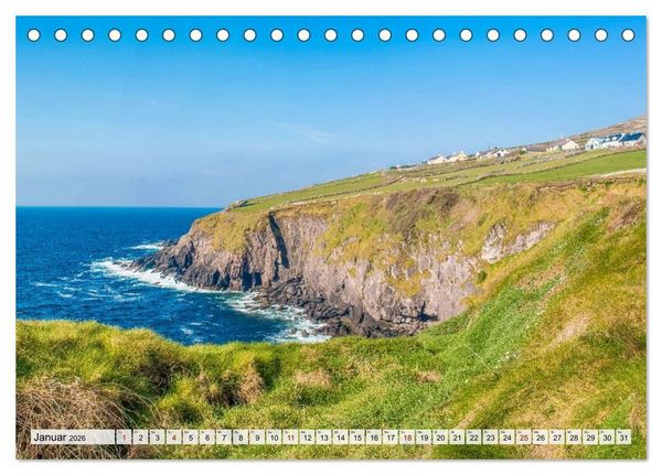 Produktbild: Kerry - Die gr&uuml;ne Perle Irlands (Tischkalender 2026 DIN A5 quer), CALVENDO Monatskalender