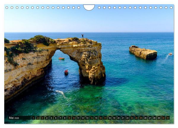 Produktbild: ALGARVE - Urlaub f&uuml;r die Seele (Wandkalender 2026 DIN A4 quer), CALVENDO Monatskalender