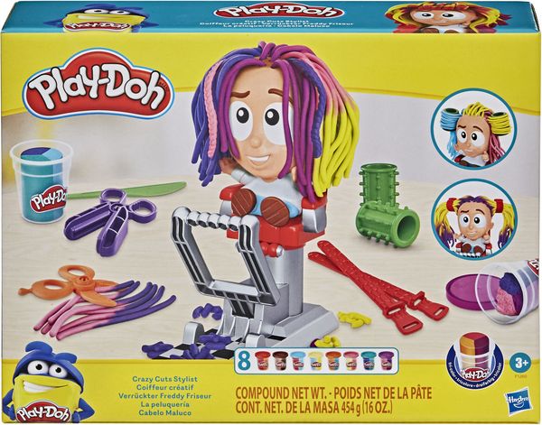 Hasbro - Play-Doh - Verrückter Freddy Friseur