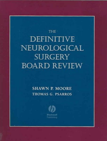 Produktbild: Definitive Neurological Surgery Board Review