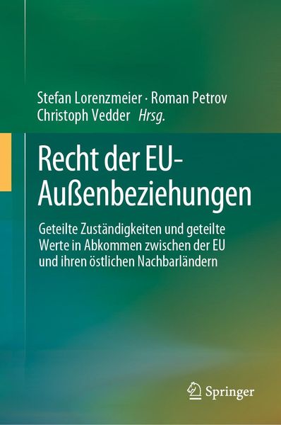 Produktbild: Recht der EU-Au&szlig;enbeziehungen