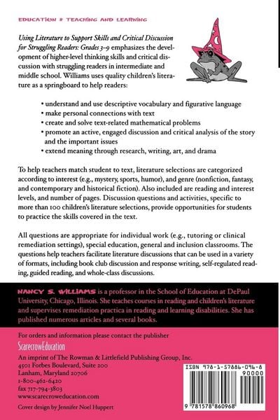 Produktbild: Using Literature to Support Skills and Critical Discussion for Struggling Readers