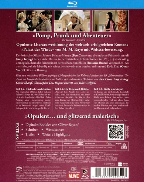 Produktbild: Palast der Winde - 6 Folgen Extended Edition