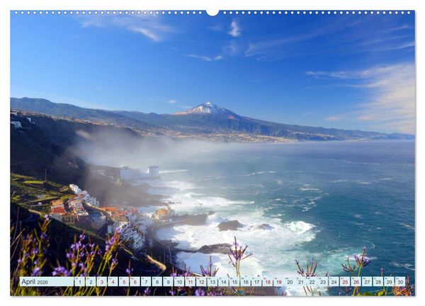 Produktbild: Teneriffa - Insel der Gl&uuml;ckseligen (hochwertiger Premium Wandkalender 2026 DIN A2 quer), Kunstdruck in Hochglanz