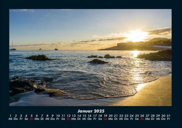 Produktbild: Sonnenuntergang 2025 Fotokalender DIN A4