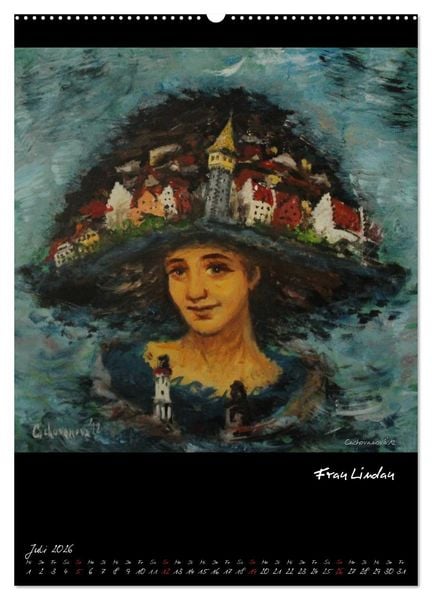 Produktbild: Bodensee (hochwertiger Premium Wandkalender 2026 DIN A2 hoch), Kunstdruck in Hochglanz