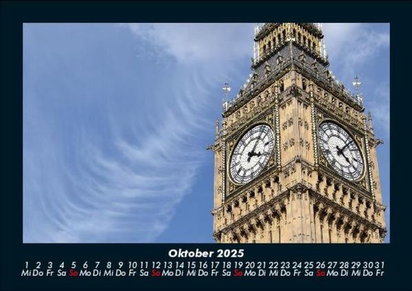 Produktbild: London 2025 Fotokalender DIN A5