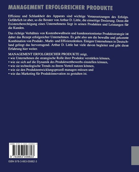 Produktbild: Management erfolgreicher Produkte