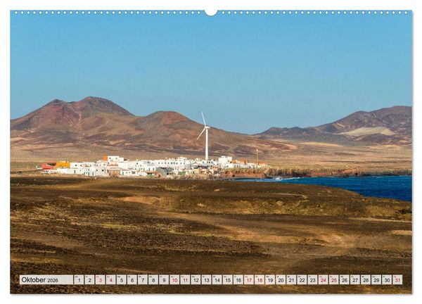 Produktbild: Fuerteventura Sand und bunte Farben (Wandkalender 2026 DIN A2 quer), CALVENDO Monatskalender
